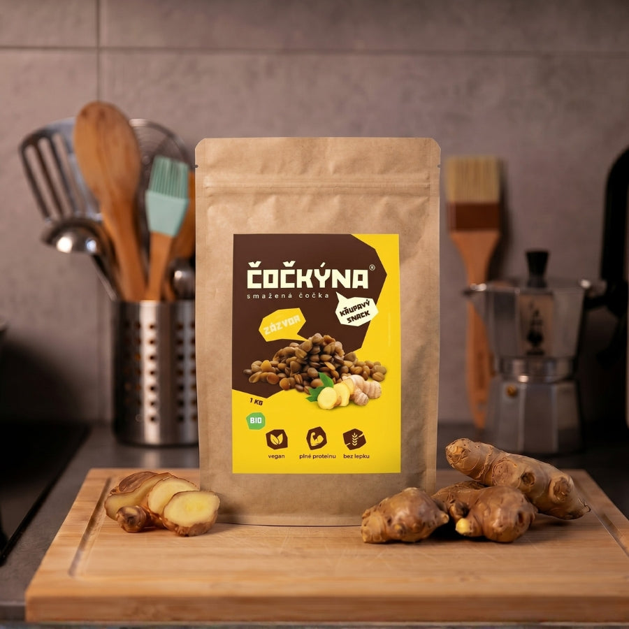 Křupavá Čočka - Zázvor BIO - 1 kg