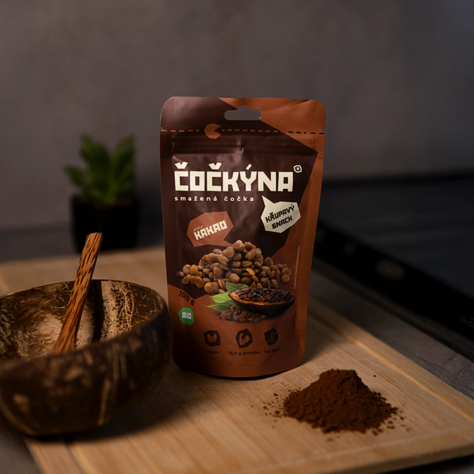 Křupavá Čočka - Kakao BIO - 100g
